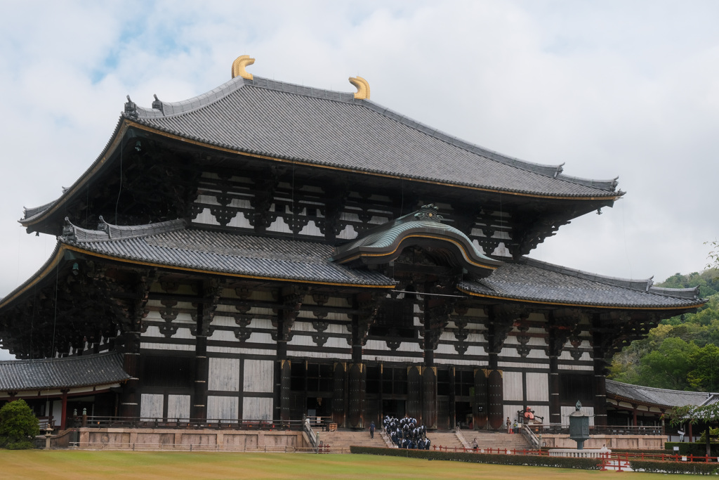 修学旅行と大仏殿