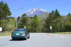 愛車が富士山に一番近づいた日