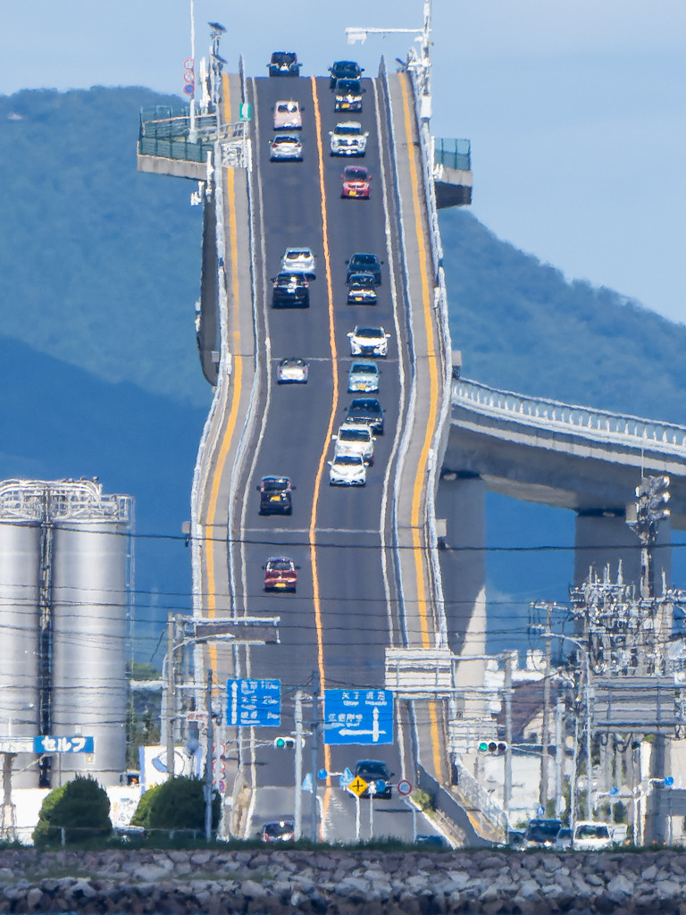 べた踏み坂　もうちょい右だったな(汗)