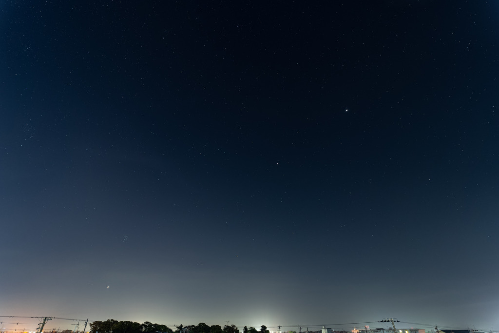 目が覚めてしまって惑星直列①