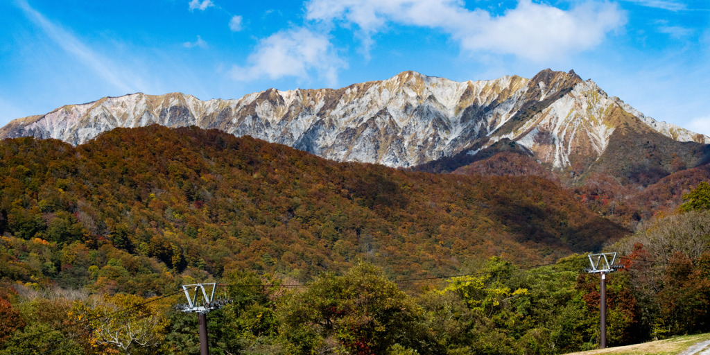 紅葉の山 3