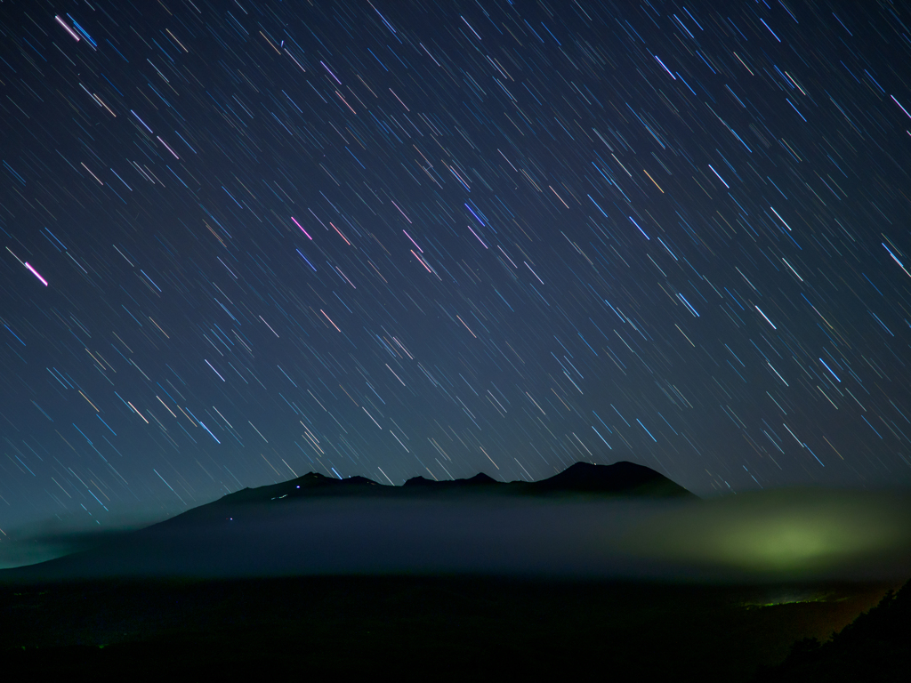 星降る御嶽山