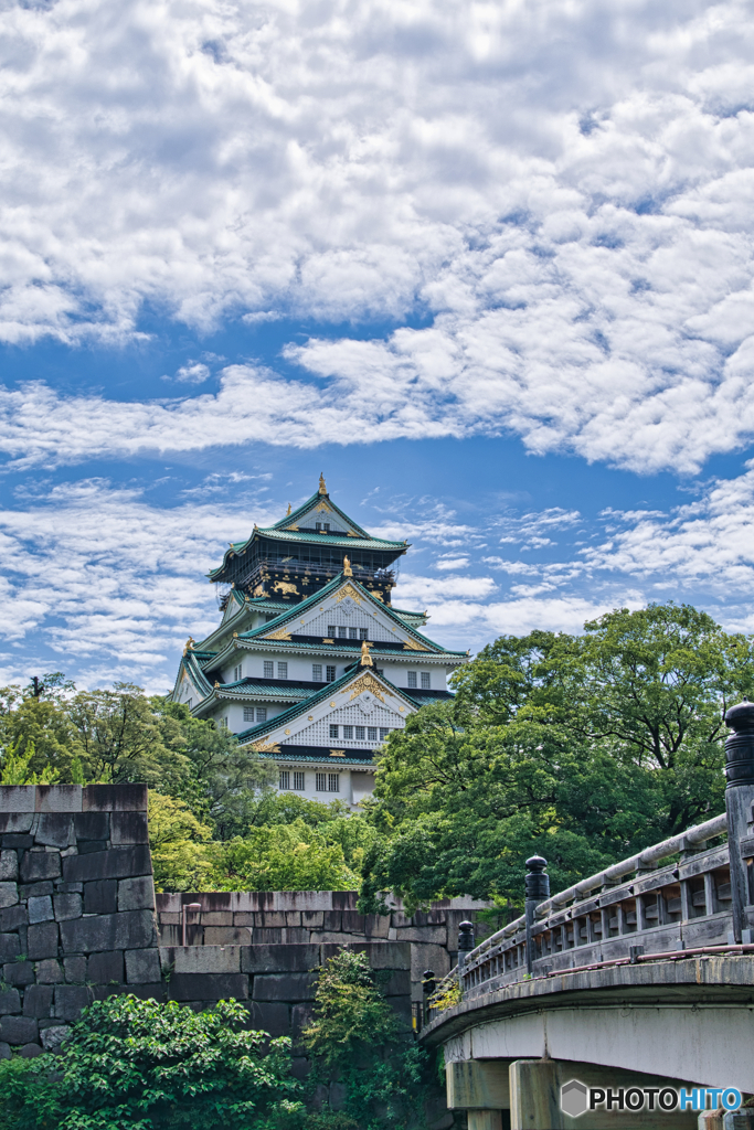 大阪城　快晴　その2