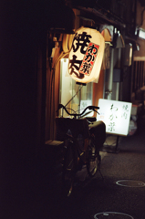 誰かを待ってた自転車