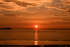 瀬戸内の夕暮れ
