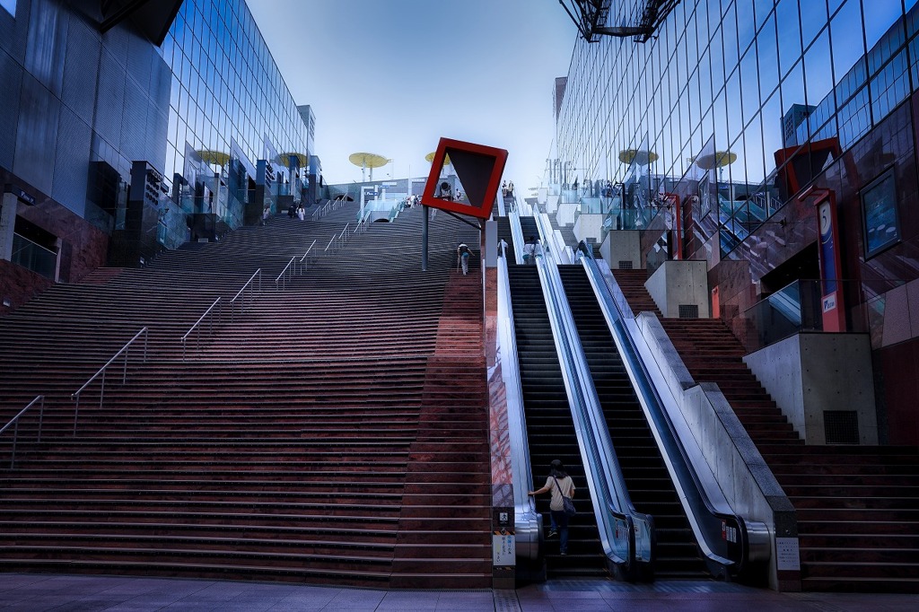 Kyoto station one day