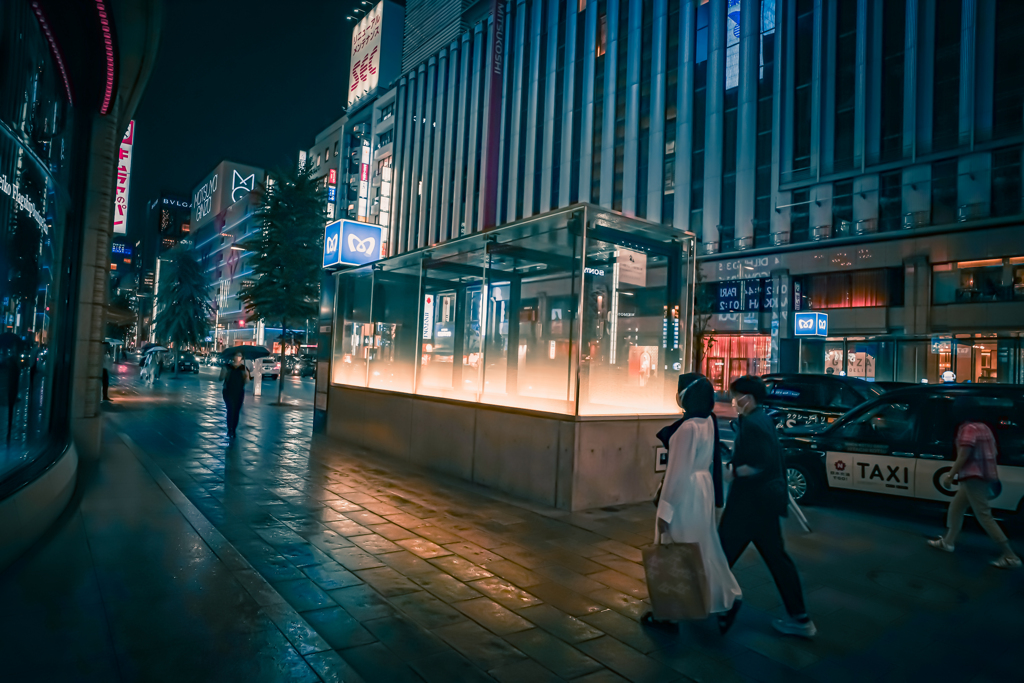 Twilight in Ginza