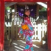 浴衣と神社