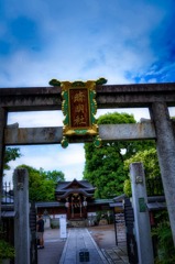 ある日の晴明神社