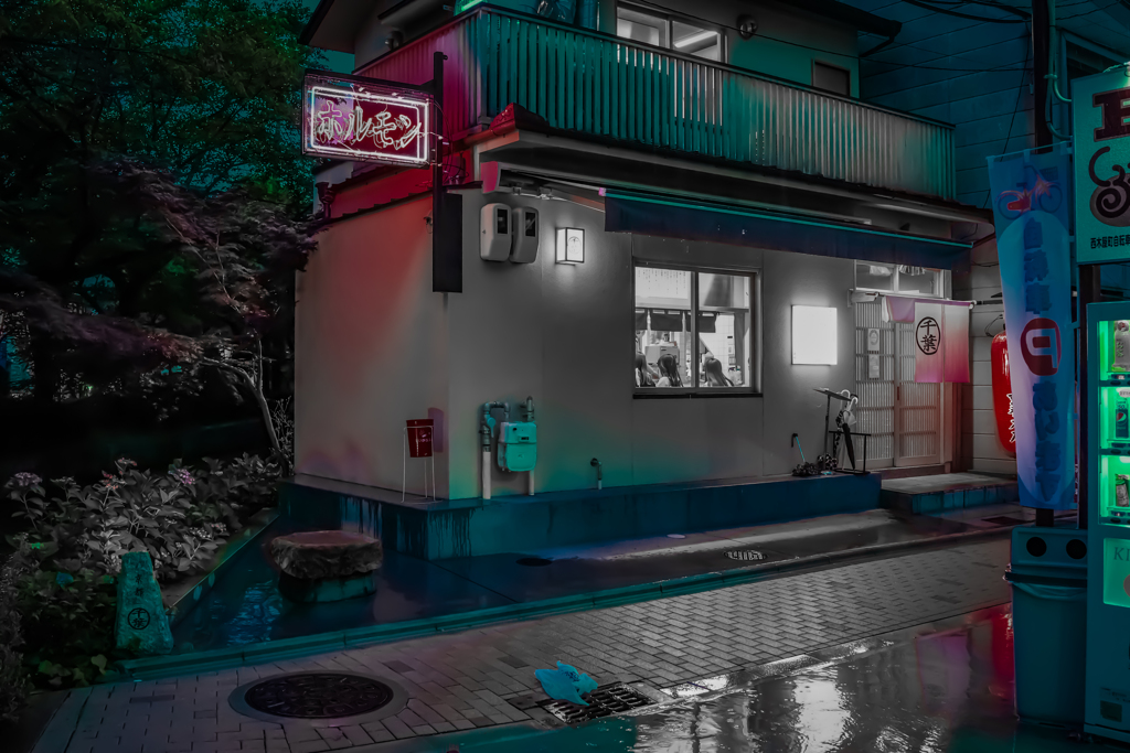 宵の古都