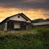 夕暮れ薄暮黄昏、まざまざと