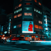 夜の煌めき
