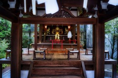 ある日の晴明神社