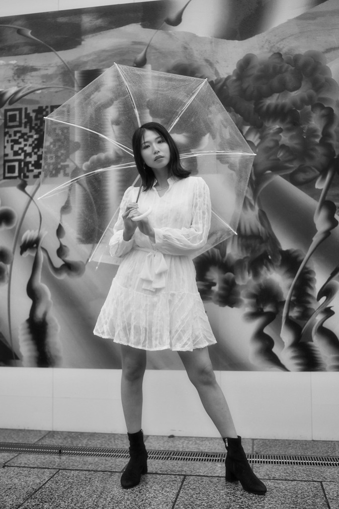 monochome portrait