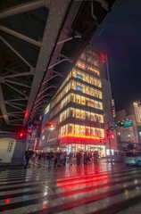 アメ横は今日も雨だった