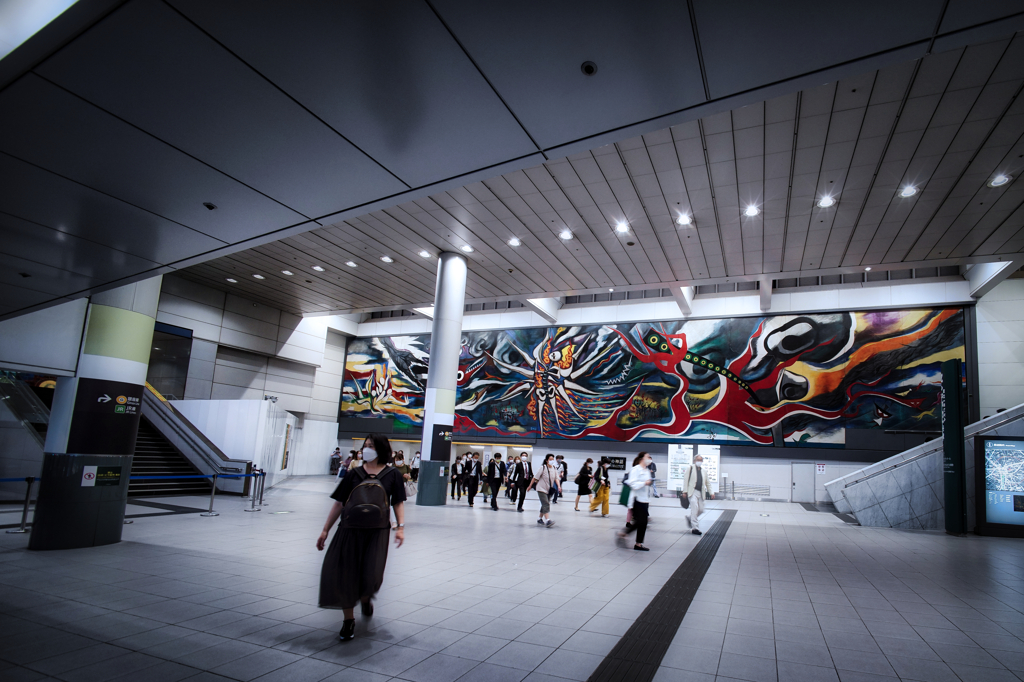 one day subway station