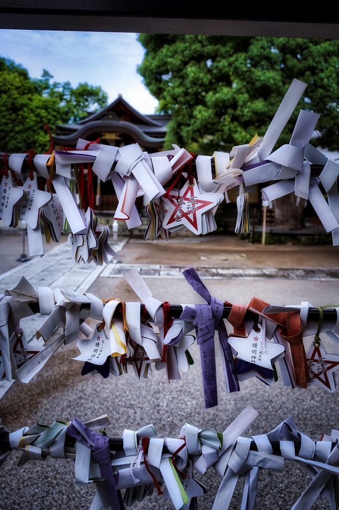 ある日の晴明神社