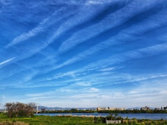 飛行機雲②