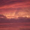 雲の中の光芒