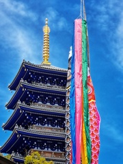 中山寺　五重塔