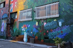 Painted house