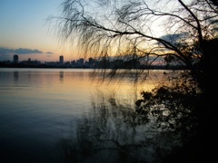 夕暮れ