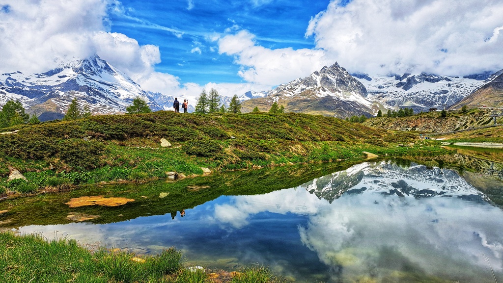 ライゼー湖より