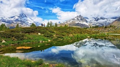 ライゼー湖より