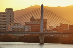 元旦の城北大橋