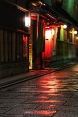 祇園の灯り