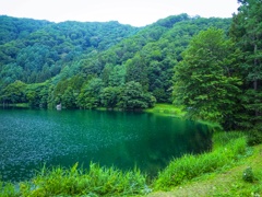 湖畔の風景