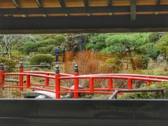 東屋からの風景