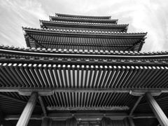 中山寺　五重塔