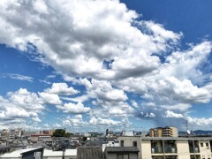 大阪の夏空