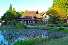 移築された古民家