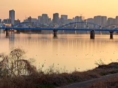 穏やかな夕暮れ