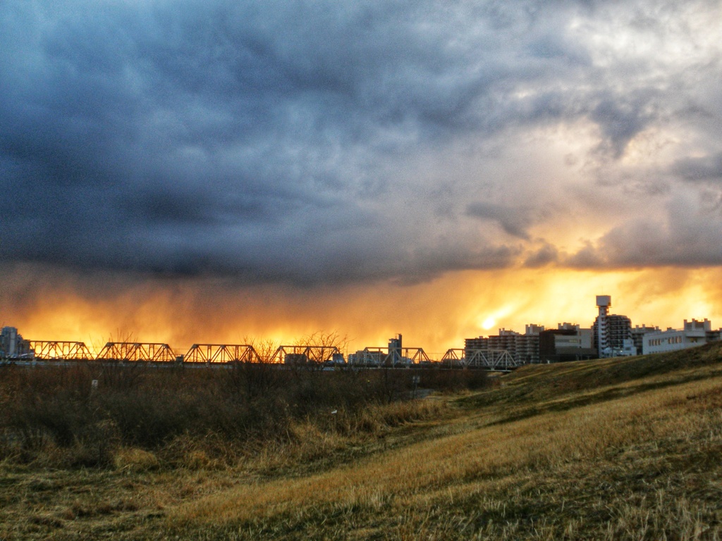 一雨来そうですよ