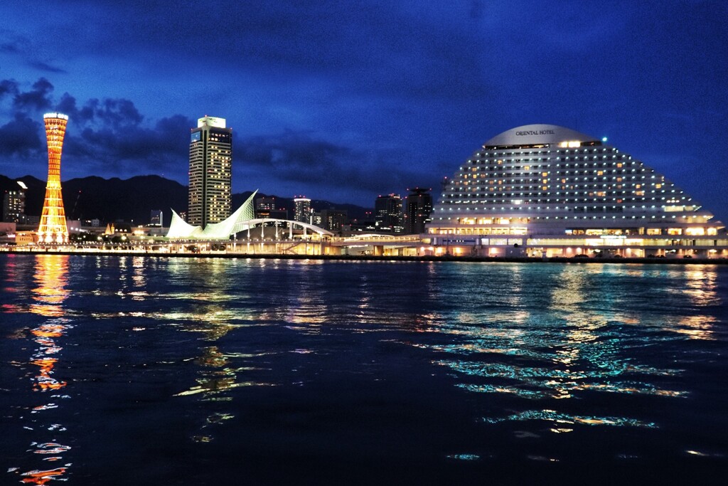神戸の夜