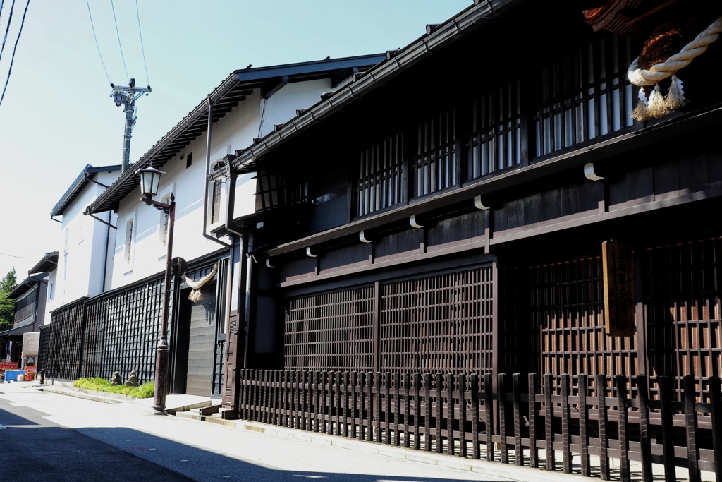 飛騨古川の造り酒屋