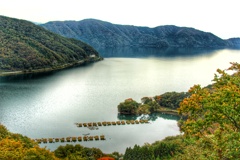 初秋の北琵琶湖