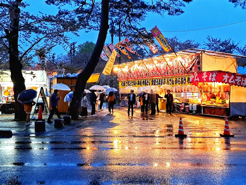 夜の屋台