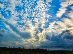 初秋の空