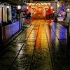 雨上がりのお初天神