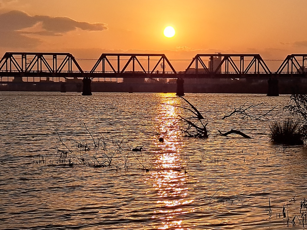 いつもの夕景