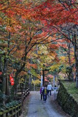 石龕寺参道