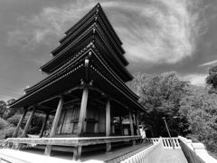 中山寺　五重塔