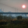 淀川夕景