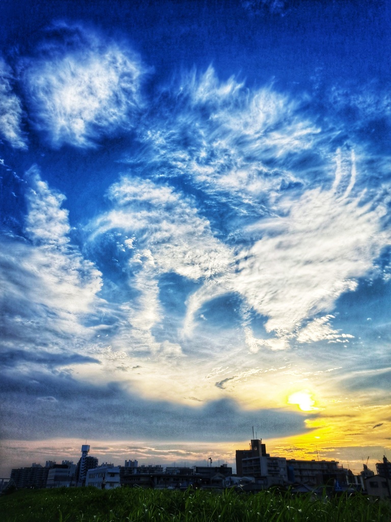 夕雲（HDR)