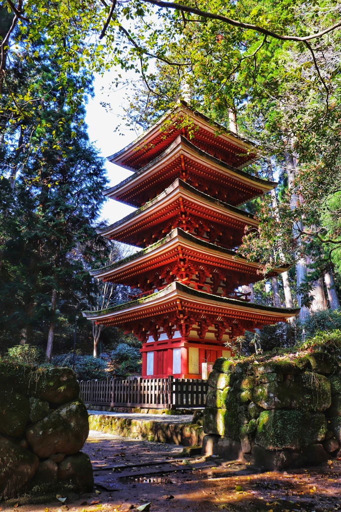 室生寺　五重塔