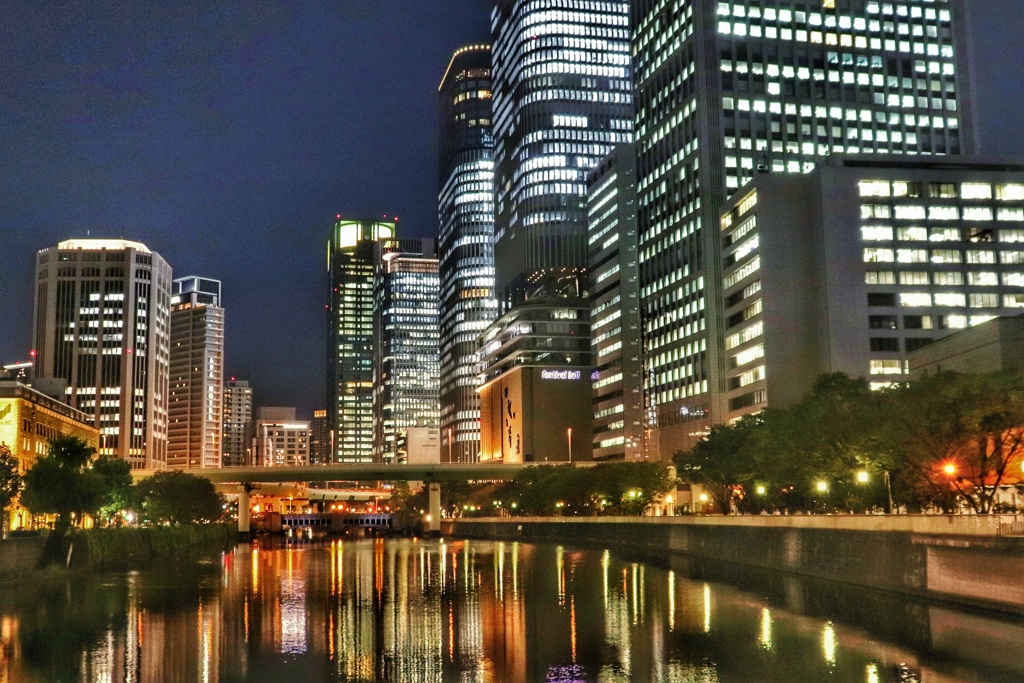 大阪の夜景